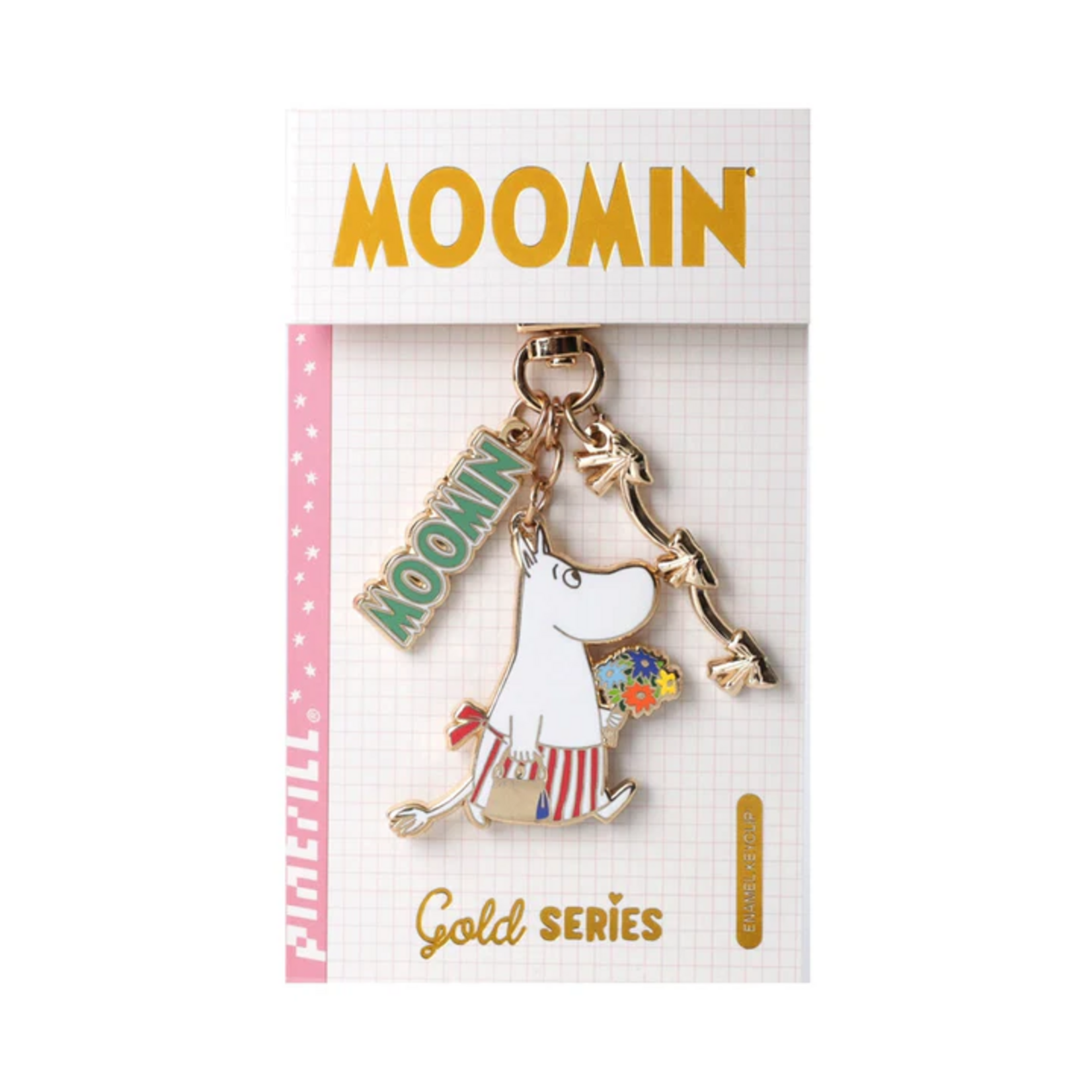 Pintrill Moominmamma Flowers Keyclip
