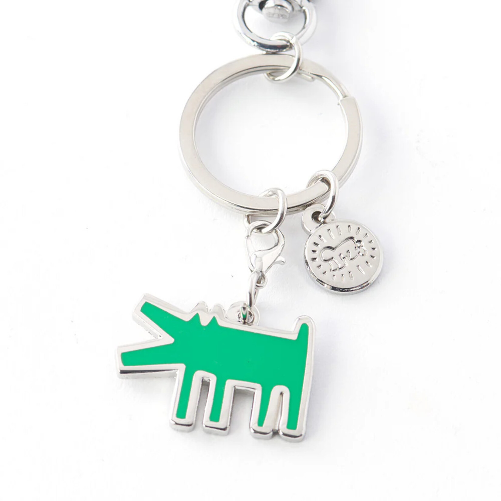 Pintrill Green Barking Dog Keyclip