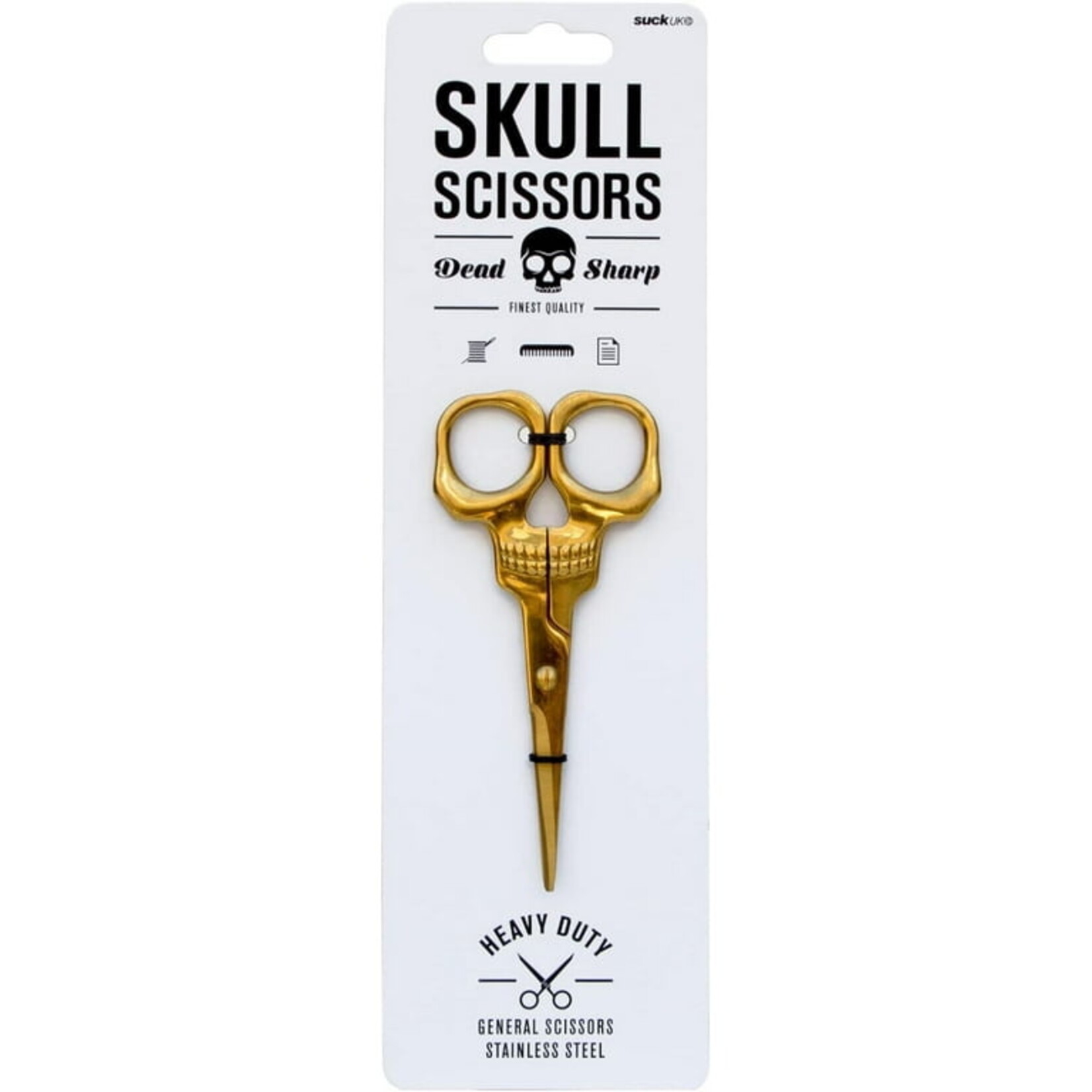 Gold Skull Scissors