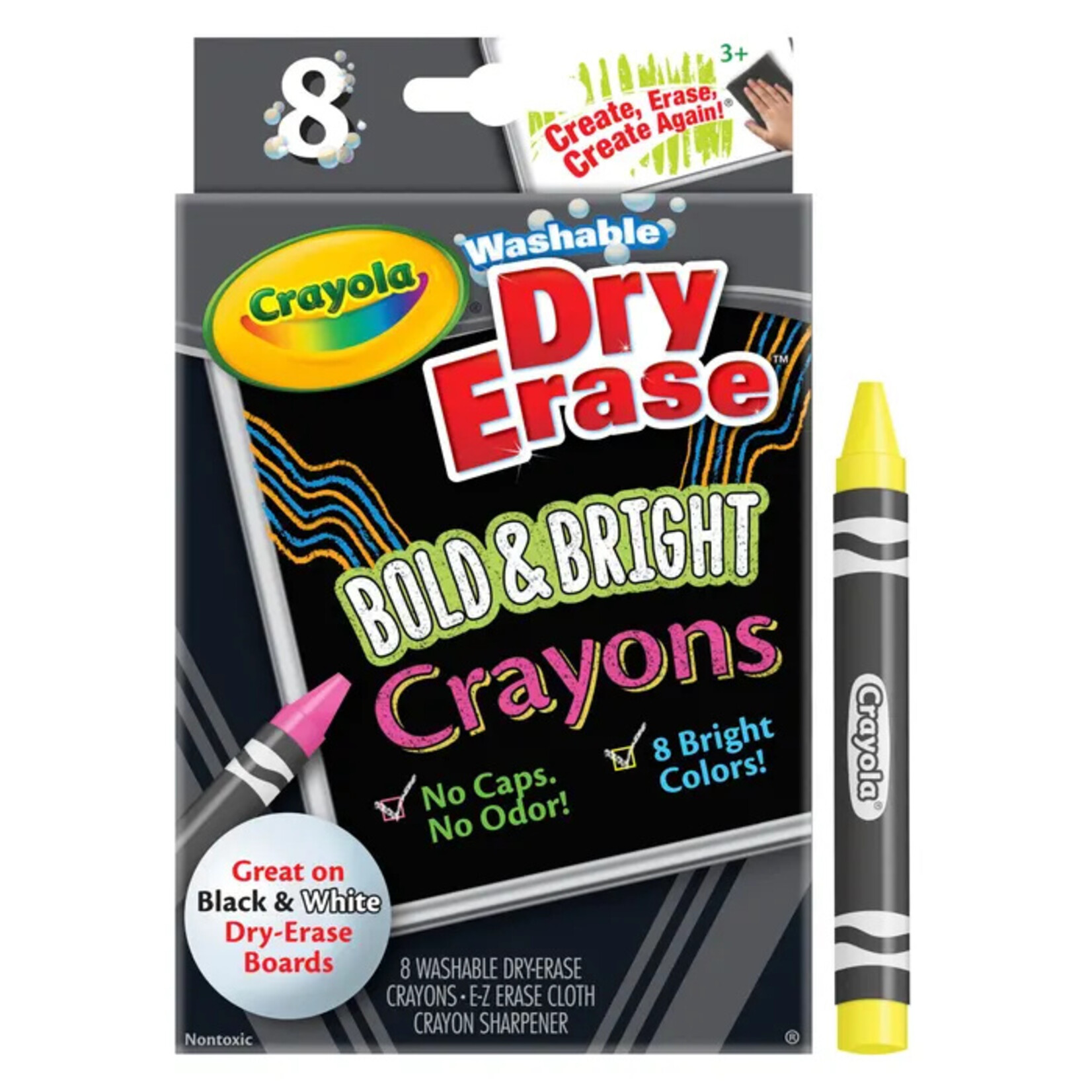 Really Big Coloring Books 8 Count Dry Erase Crayola Crayons