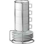 Stackable Espresso Mug Set