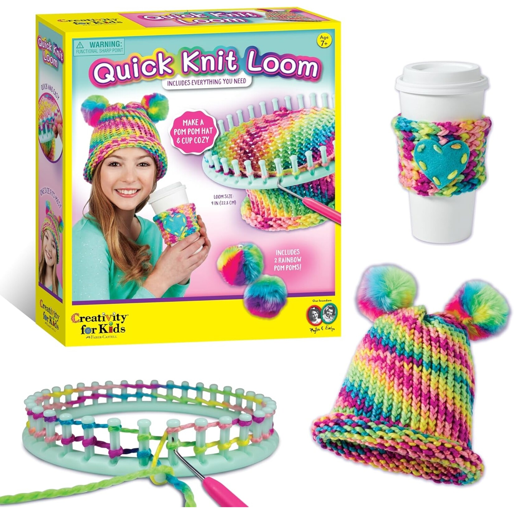 Creativity for Kids Quick Knit Loom DIY Kit