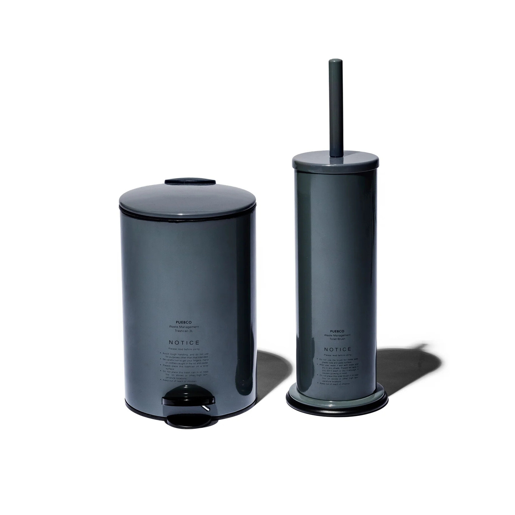 Puebco Trash Can- Gray