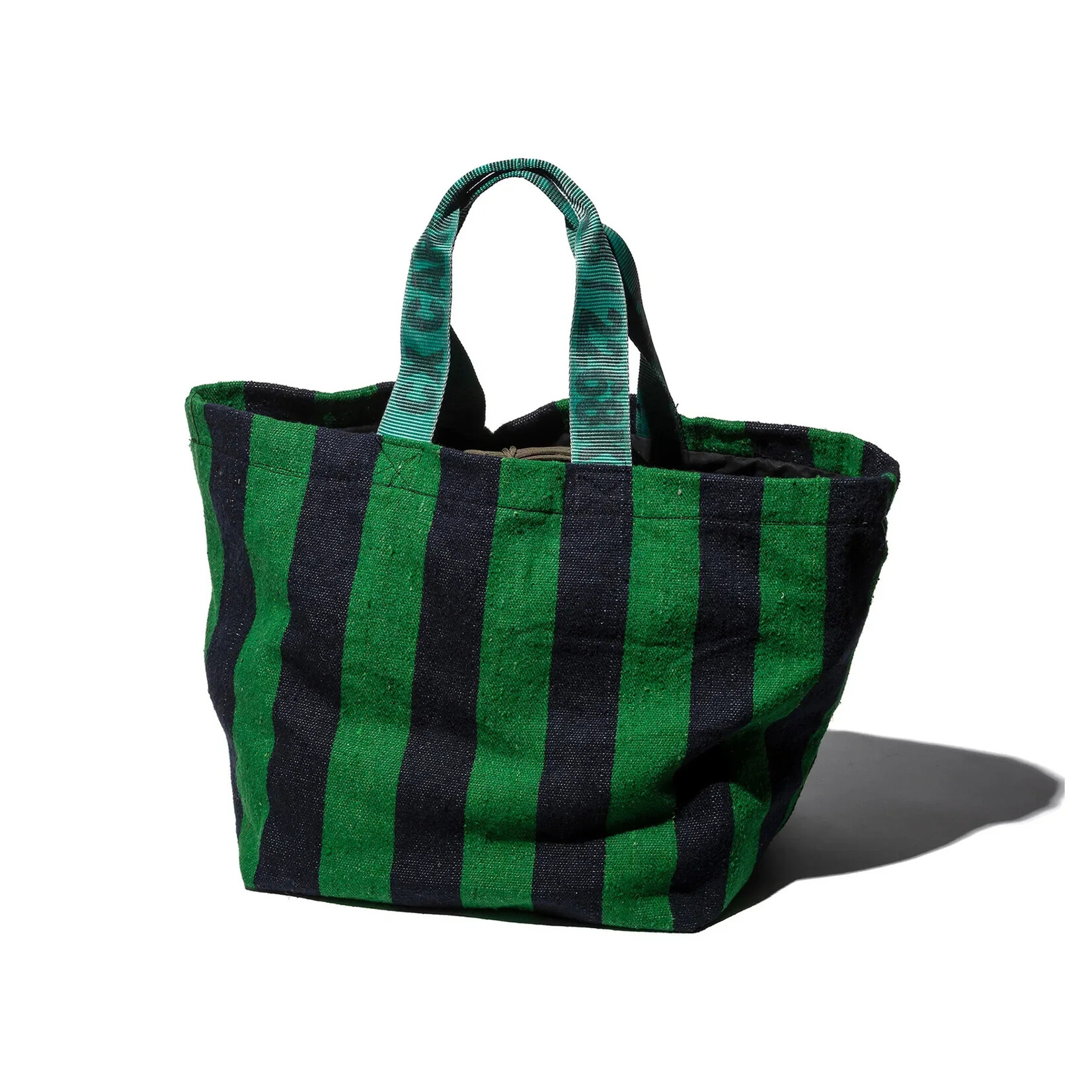 Puebco Rug Bag- Green x Navy Blue