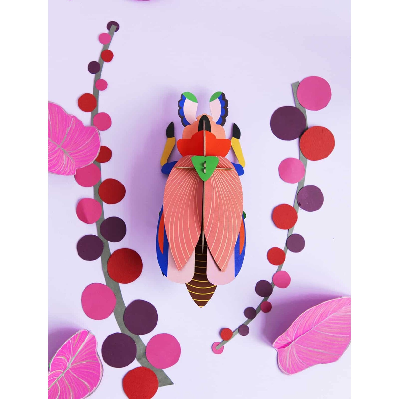 Studio Roof 3D Wall Art Giant Lady Beetle