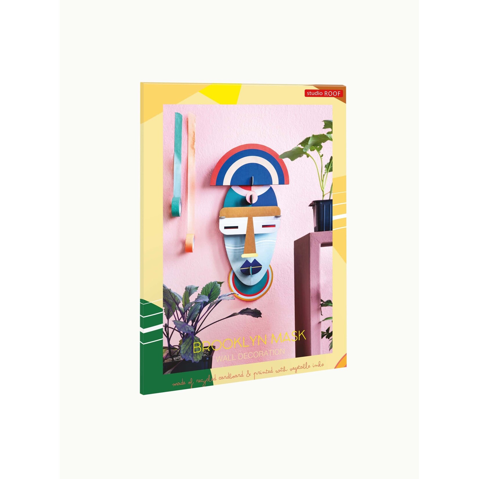 Studio Roof 3D Wall Art Brooklyn Mask