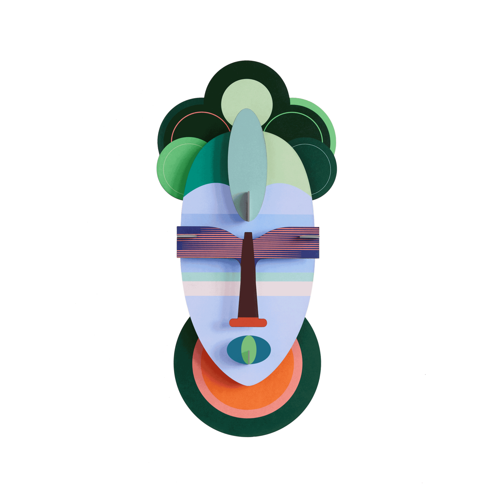 Studio Roof 3D Wall Art Bahia