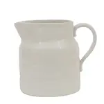 Creative Co-Op Stoneware Vintage Reproduction Pitcher