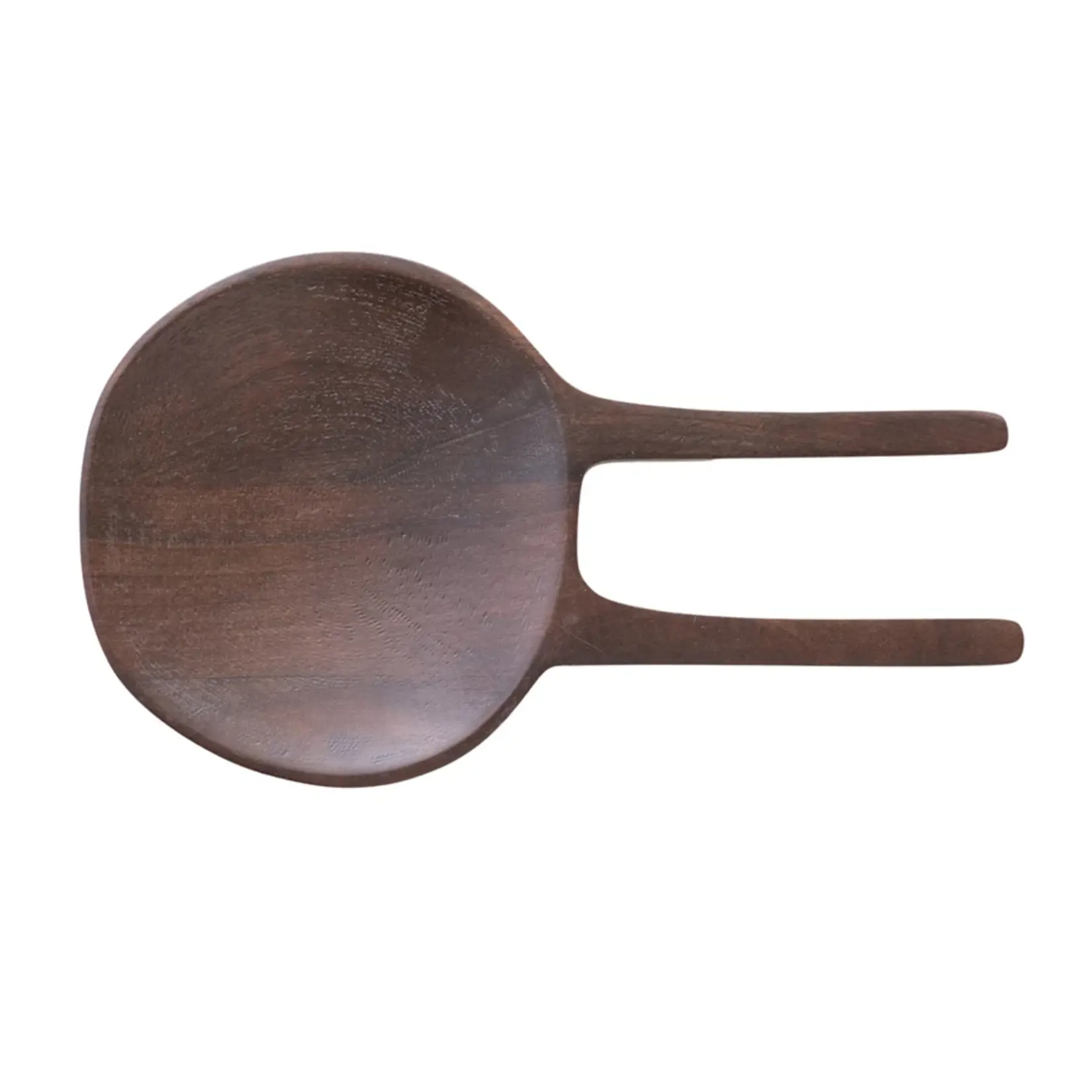 Mango Wood Abstract Serving Dish w/ Handles