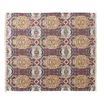 Tibetan Tigers Cotton Slub Printed Throw