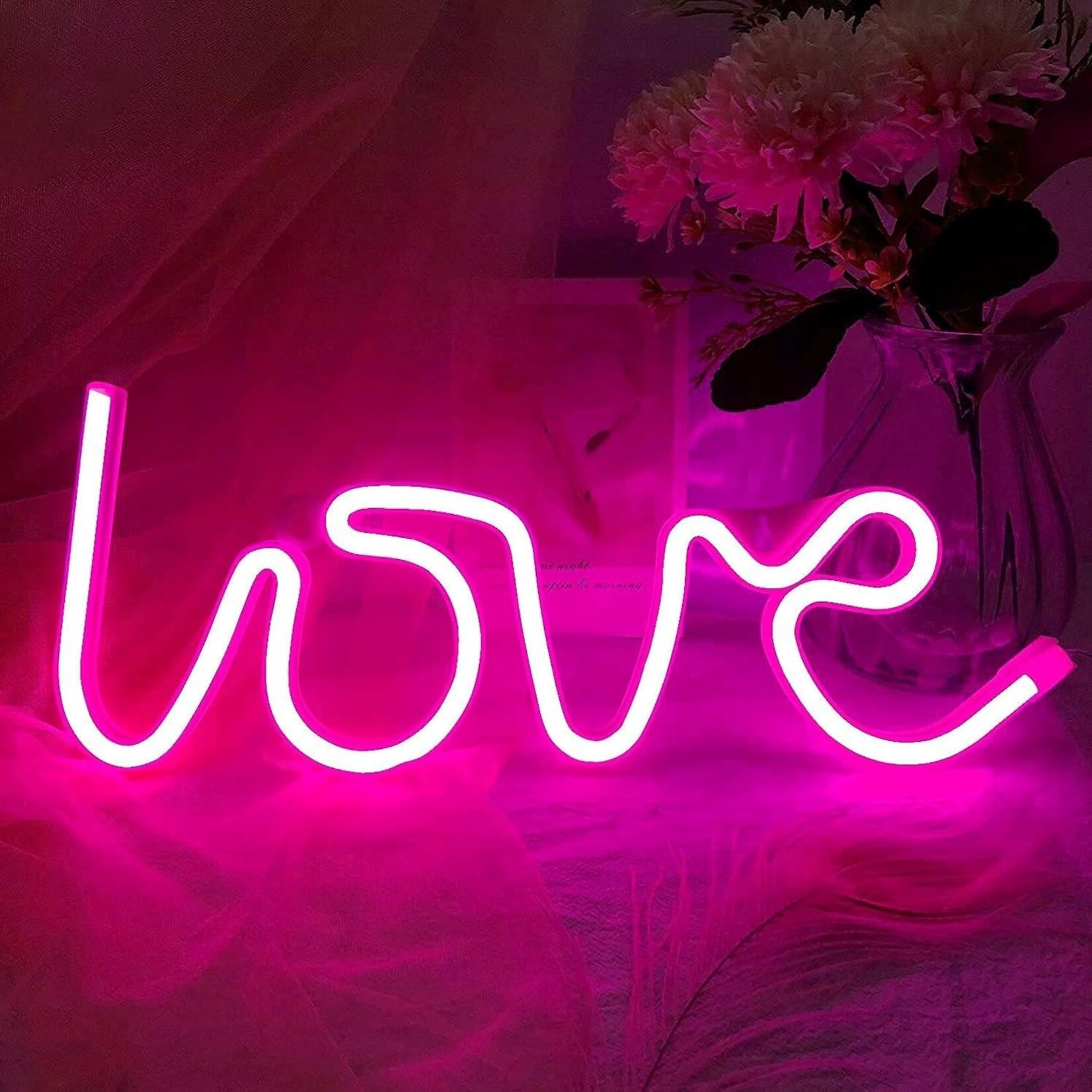 Perfect Holiday Love Neon Lights