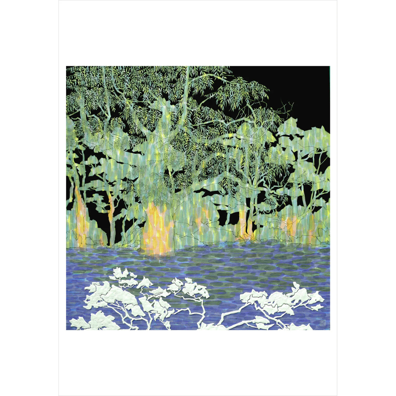 Pomegranate Sacred Grove: The Art of Kyung-Hwa Yu Boxed Cards