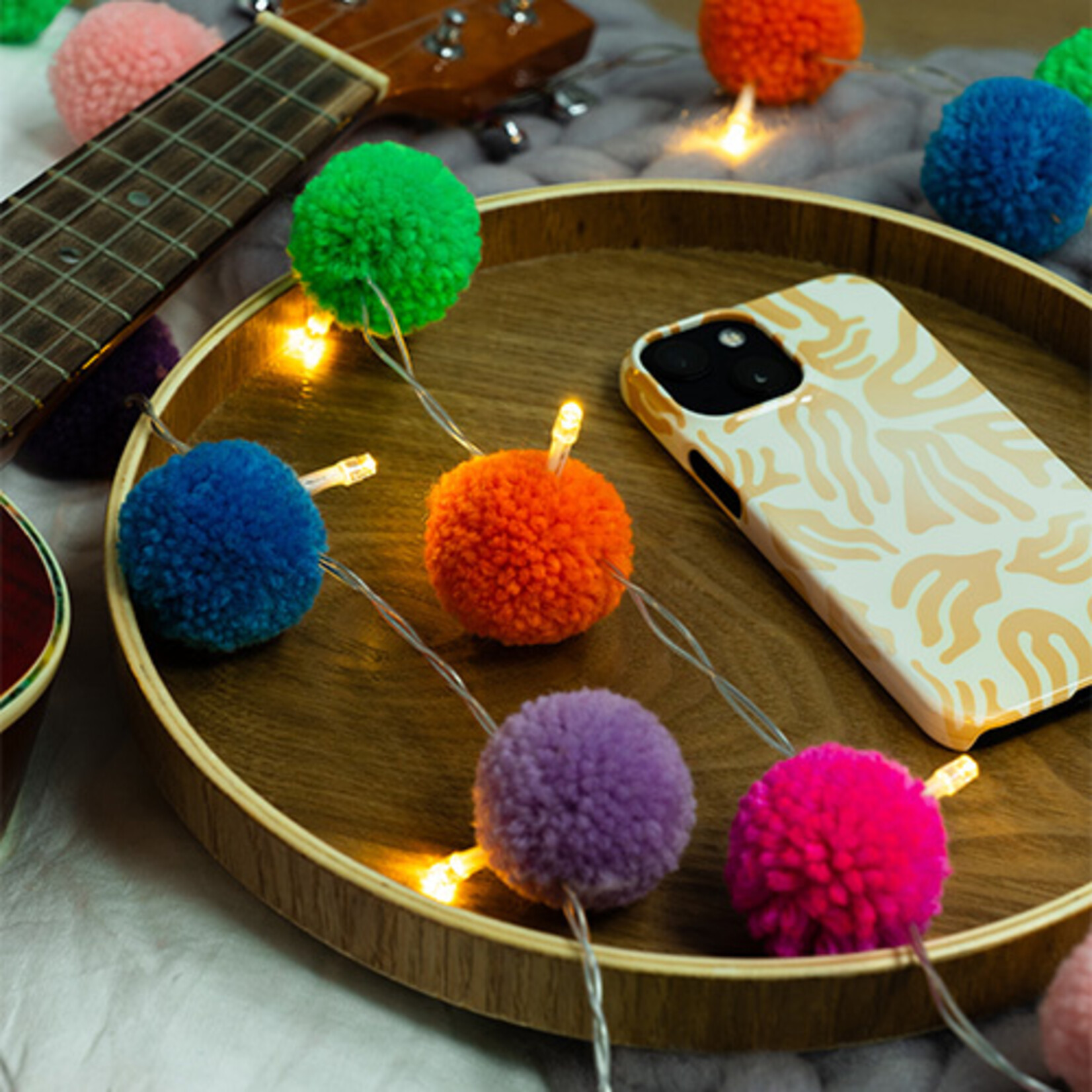 Fizz Creations Pom-Pom String Lights