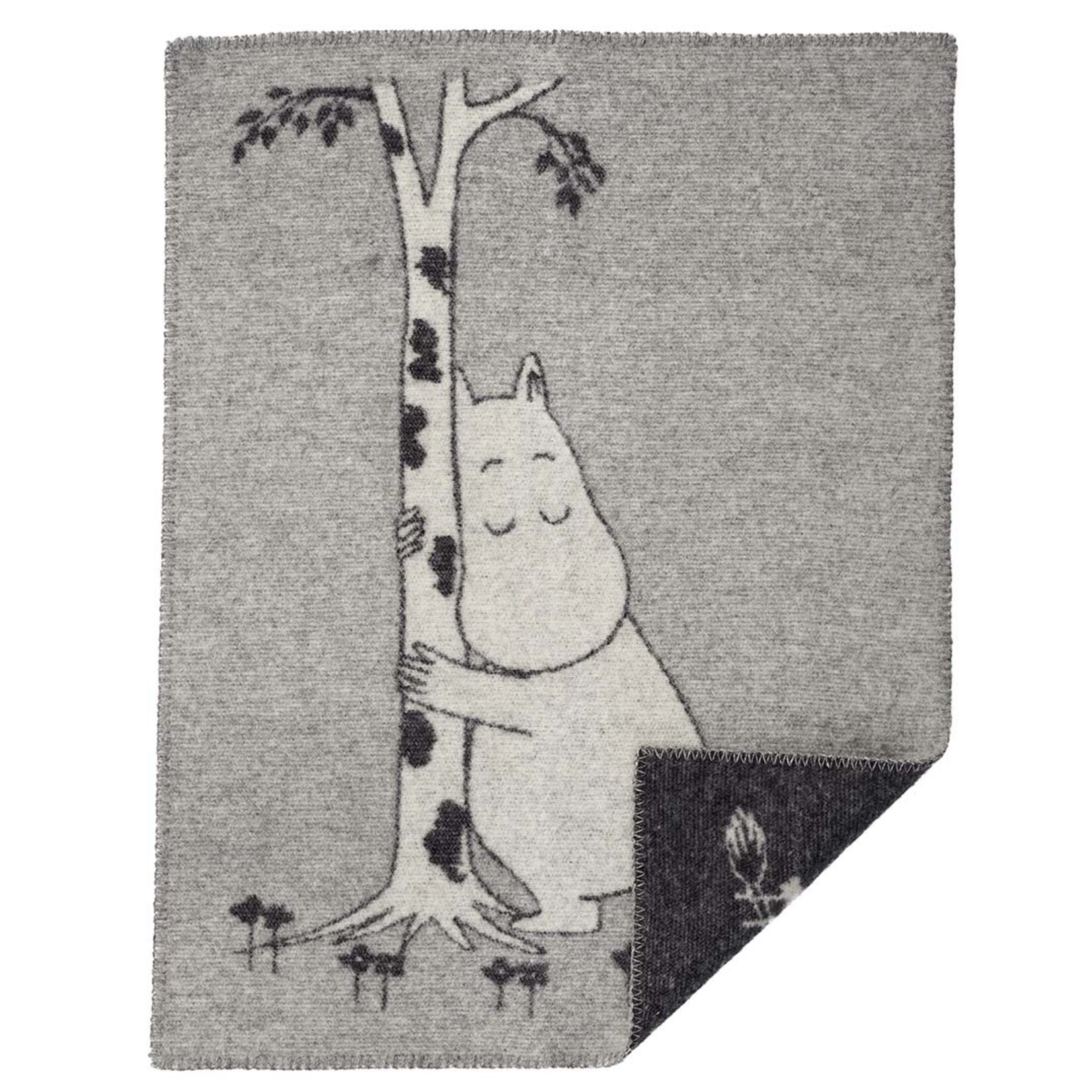 Just Dutch US Moomin Tree Hug Woven Blanket