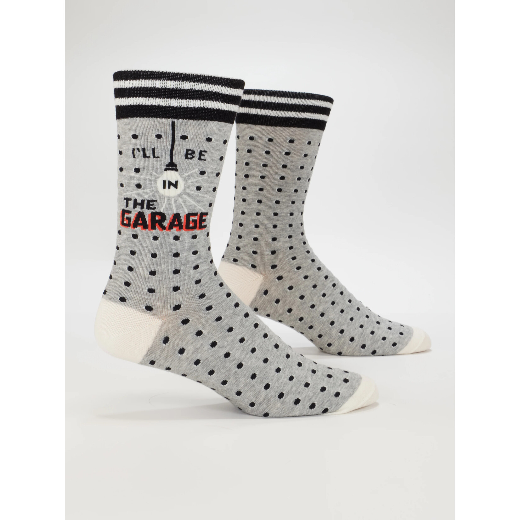 Blue Q I'll Be in Garage Men's Socks