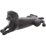 Antique Brown Cast Iron Lab Door Wedge