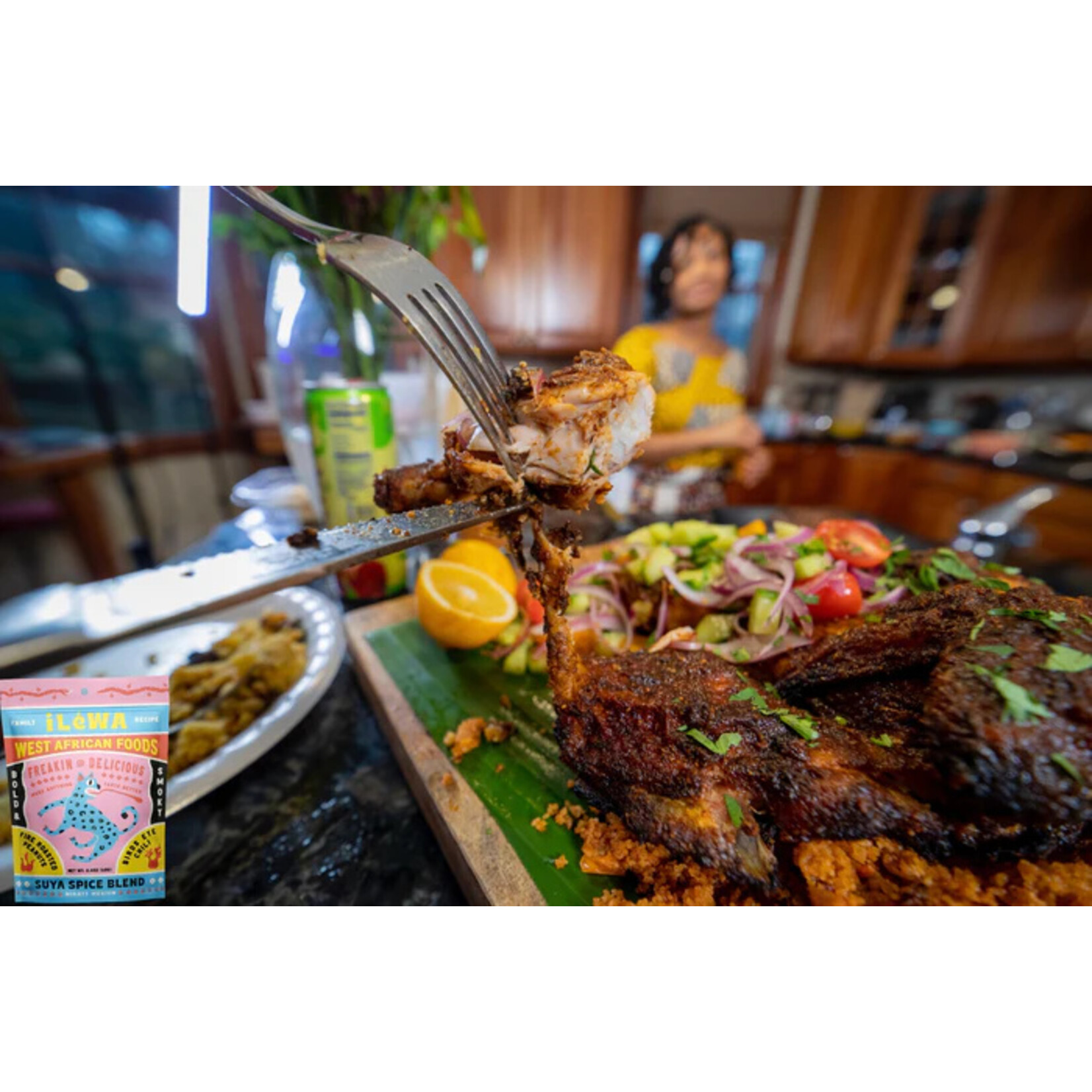 iLeWA Foods Bold & Smoky Suya Spice Blend