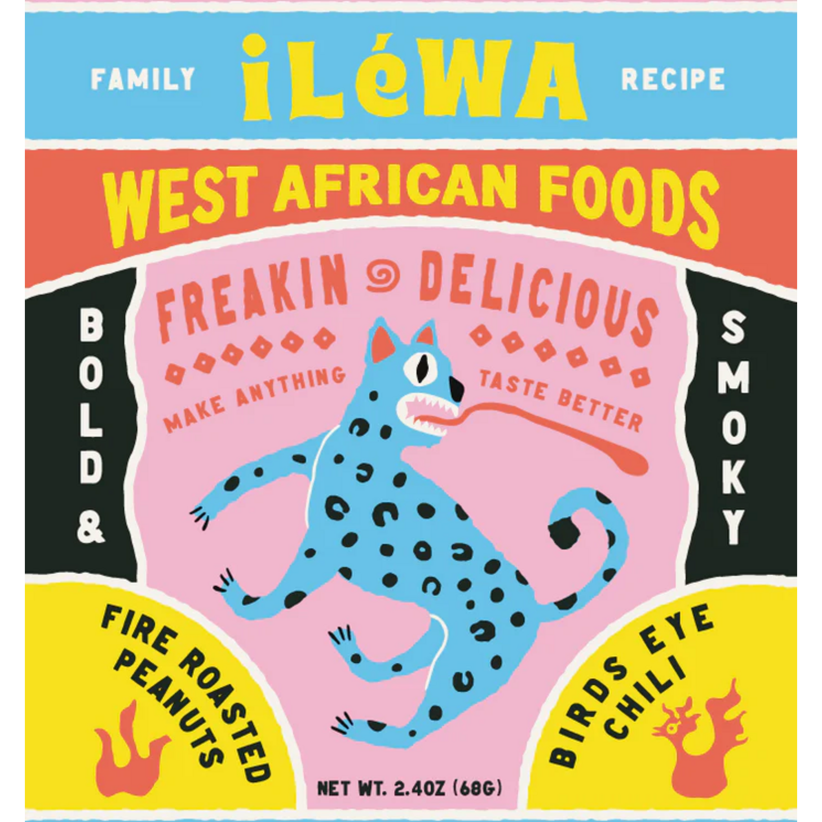 iLeWA Foods Bold & Smoky Suya Spice Blend