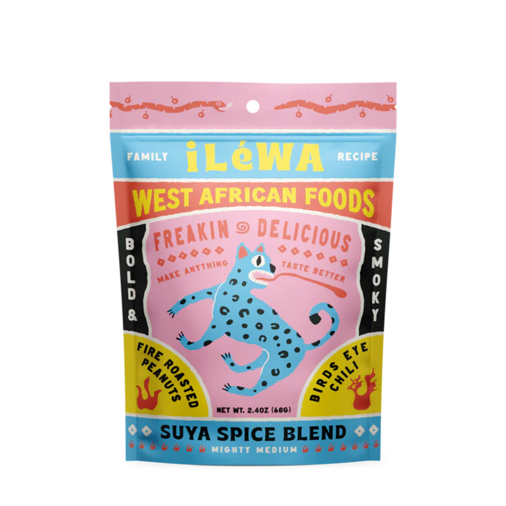 iLeWA Foods Bold & Smoky Suya Spice Blend