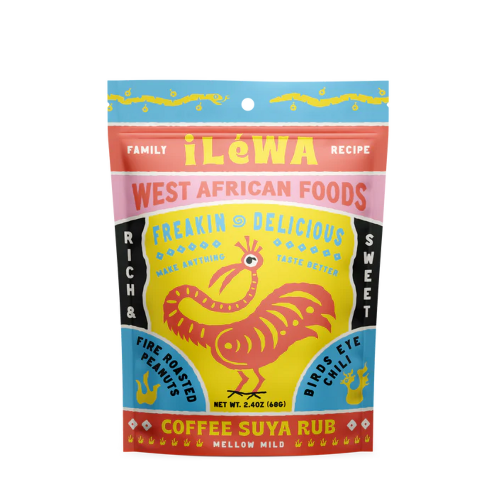 iLeWA Foods Rich and Sweet Coffee Suya Rub