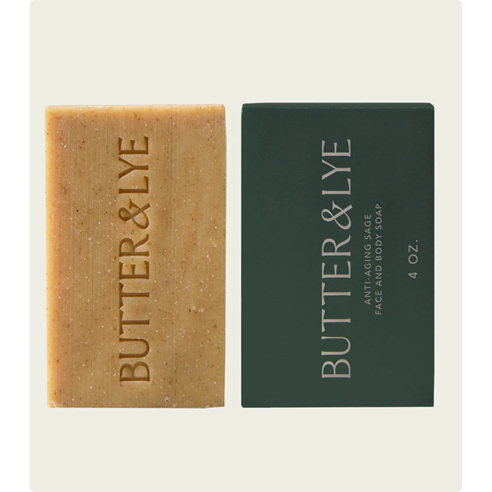 Butter & Lye Anti-Aging Sage Face and Body Soap