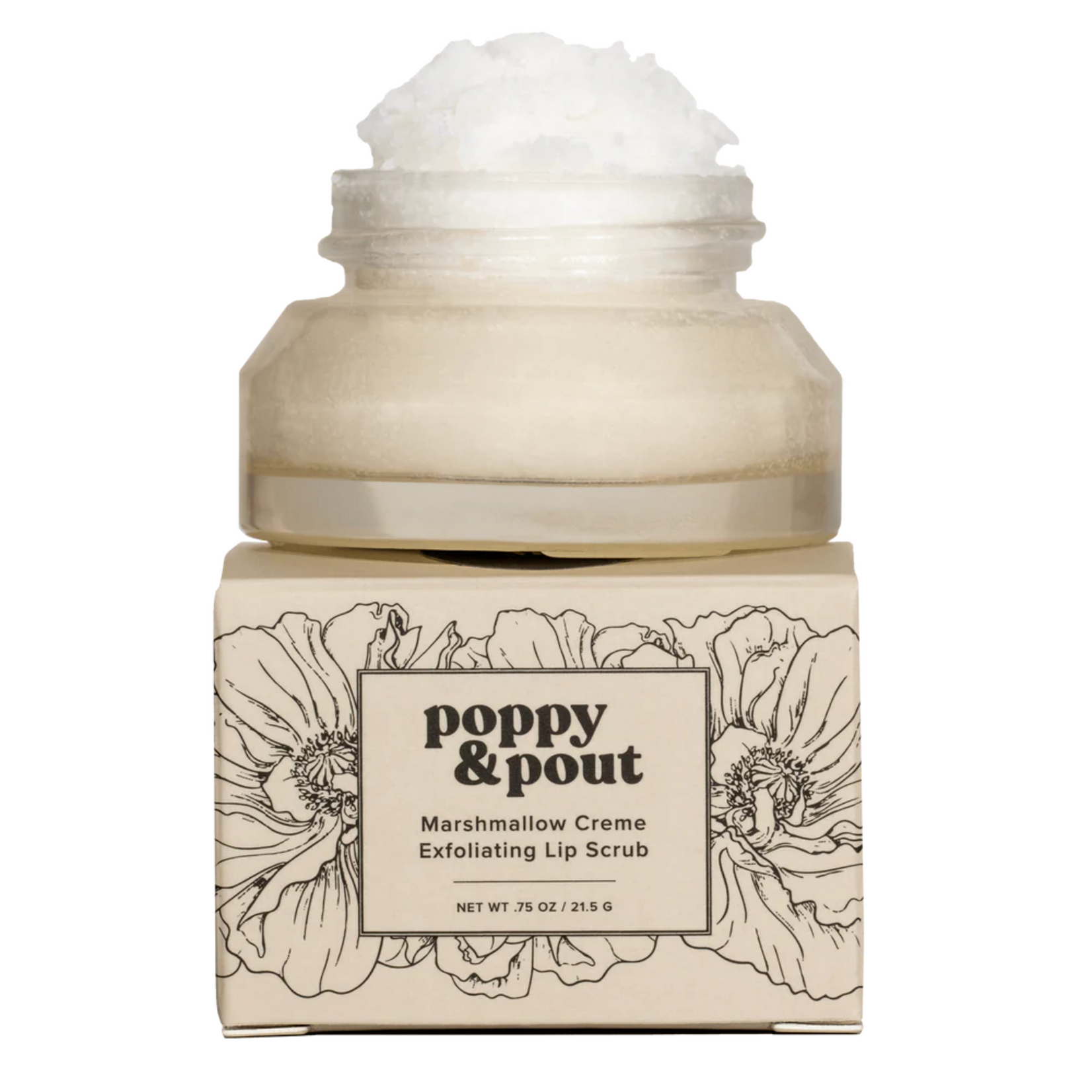 Poppy & Pout Marshmallow Creme Lip Scrub