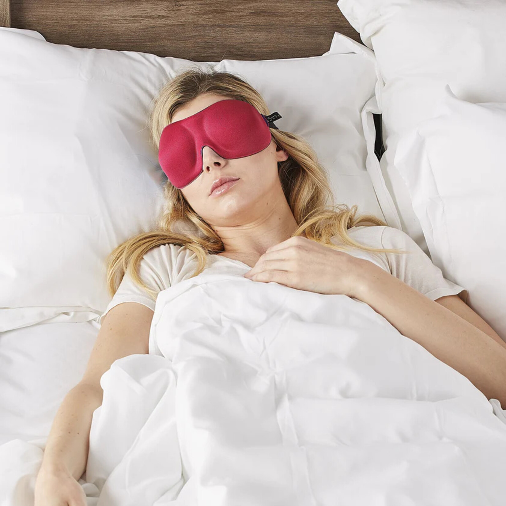 Bucky 40 Blinks Eye Mask- Crimson
