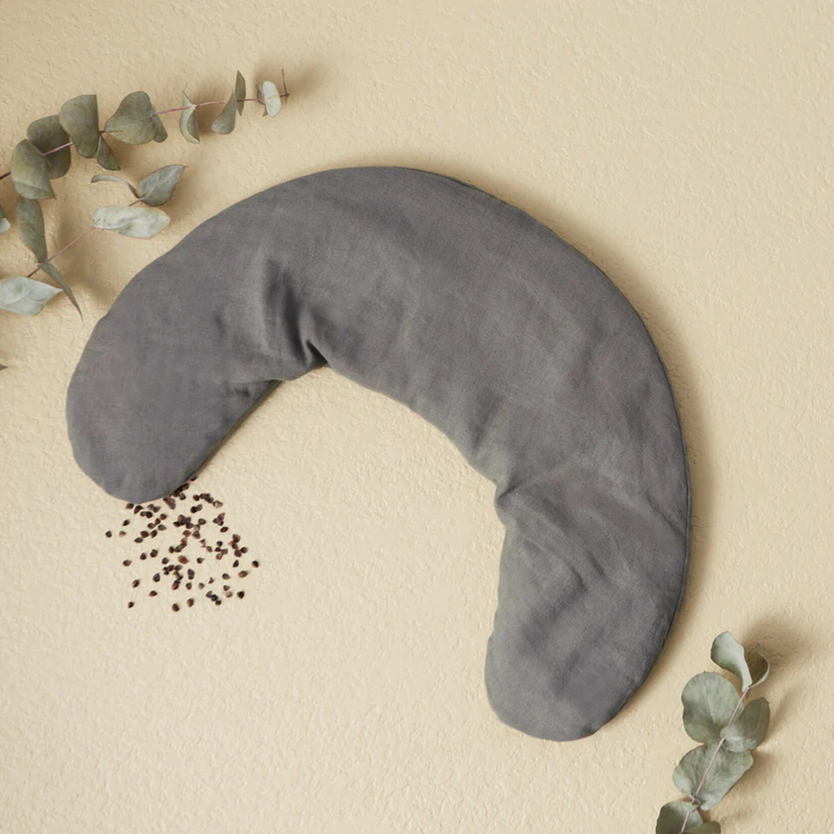 Bucky Hot or Cold Linen Neck Wrap- Gray