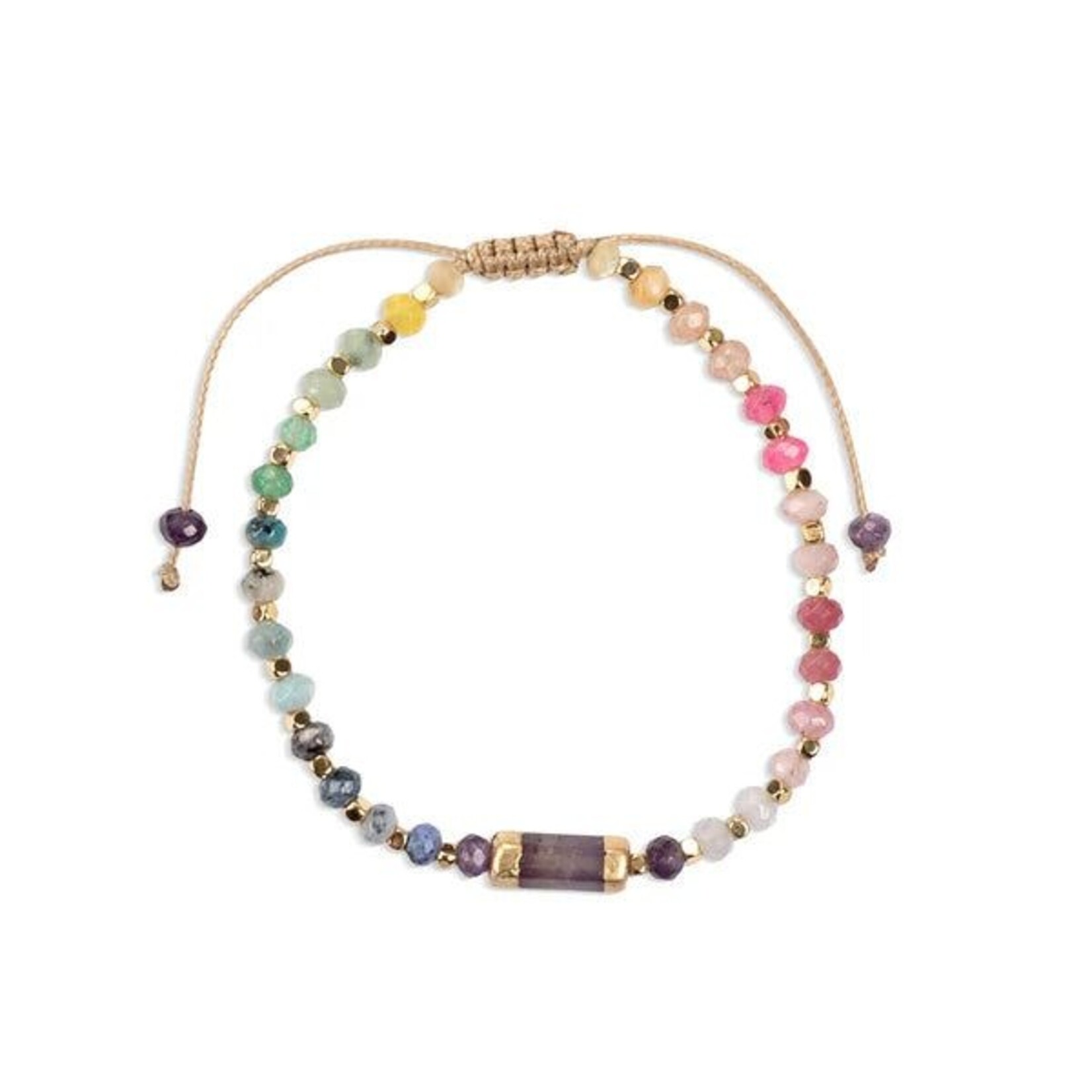 Scout Curated Wears Chakra Glow Bracelet- Tranquility Crown Gold