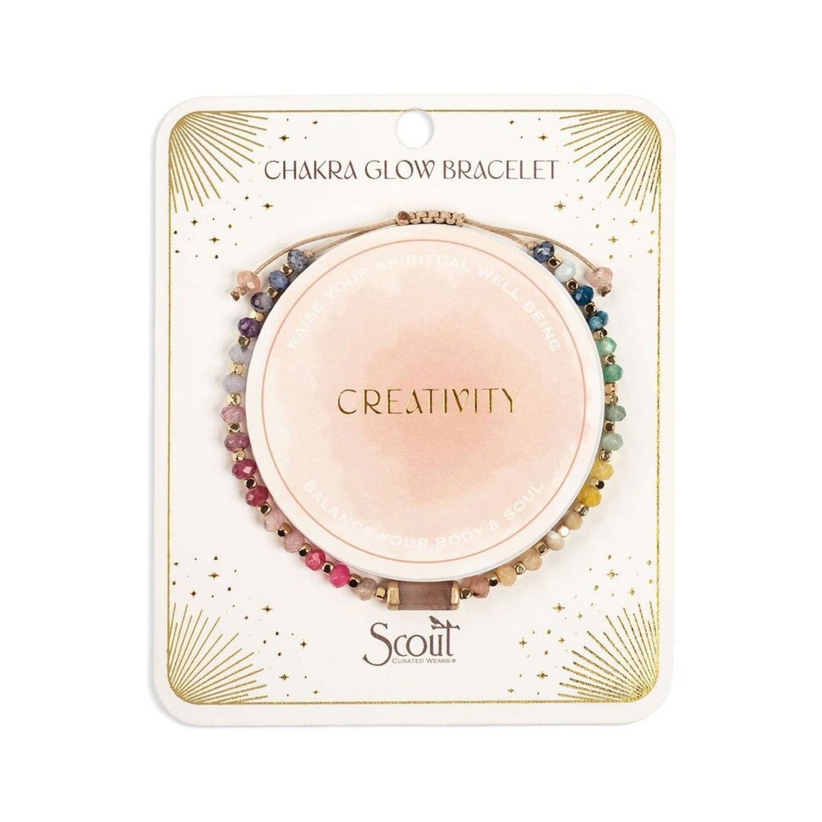 Scout Curated Wears Chakra Glow Bracelet- Creativity Sacral Gold