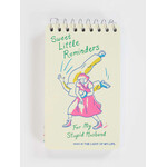 Blue Q Sweet Reminders Spiral Notepad