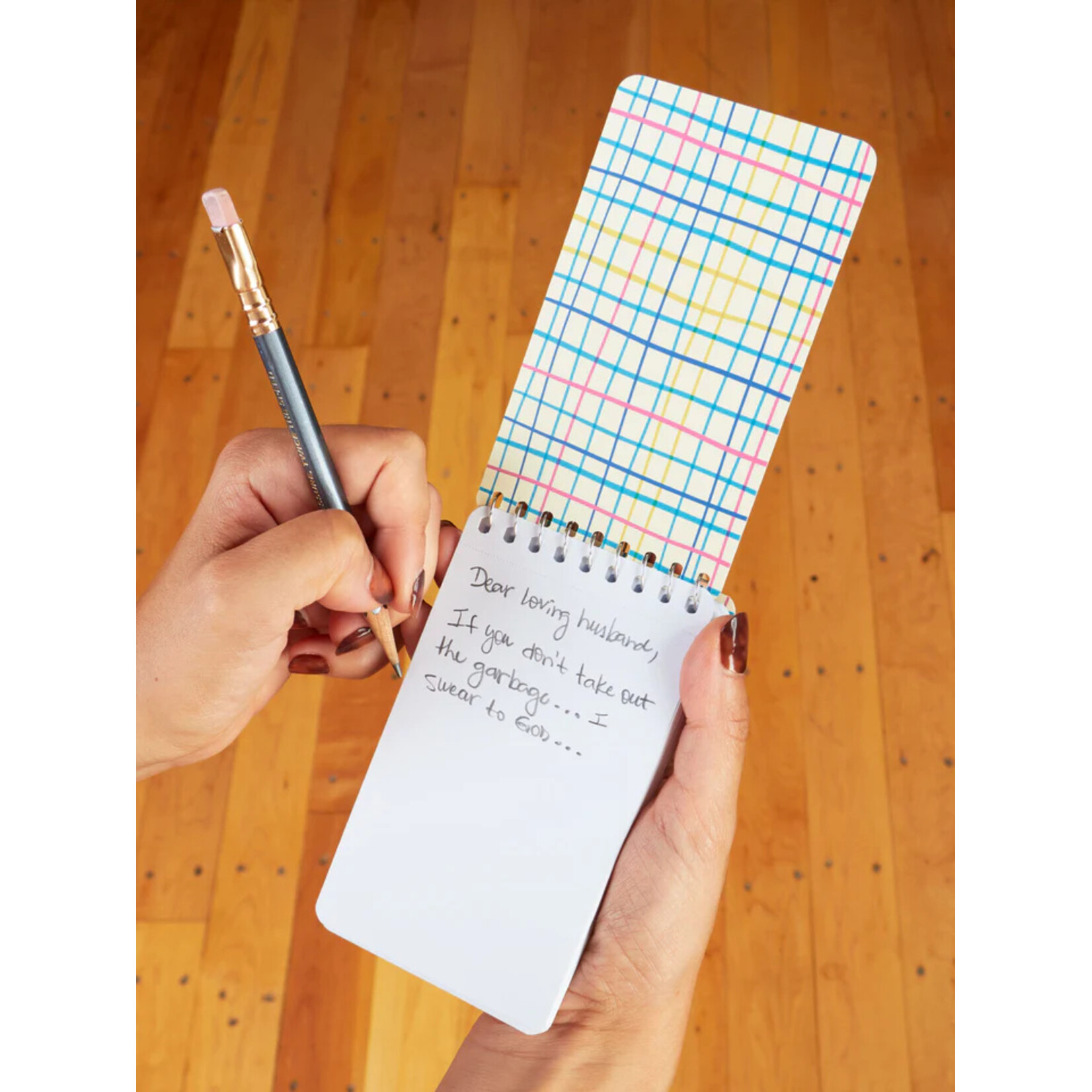 Blue Q Sweet Reminders Spiral Notepad