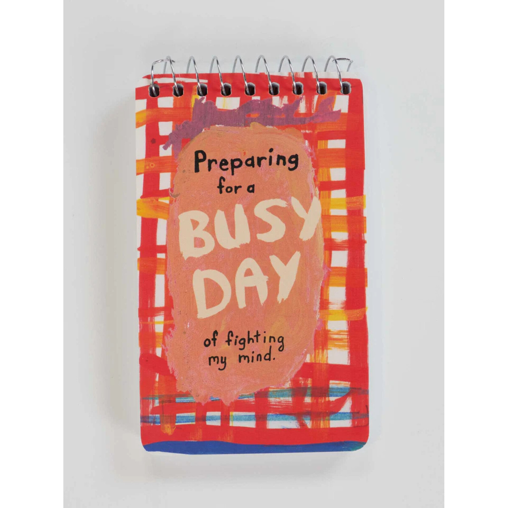 Blue Q Busy Day Spiral Notepad