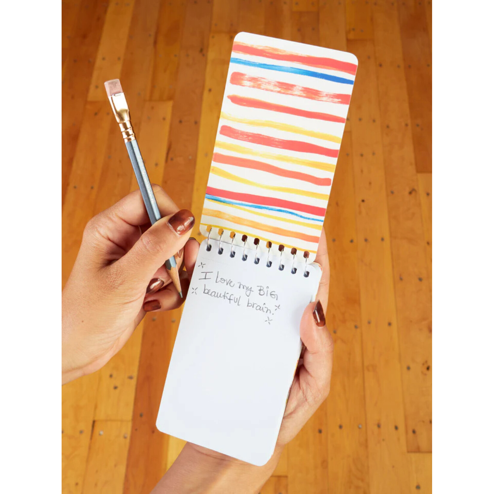 Blue Q Busy Day Spiral Notepad