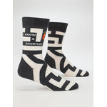 Blue Q I Know a Shortcut Men's Socks