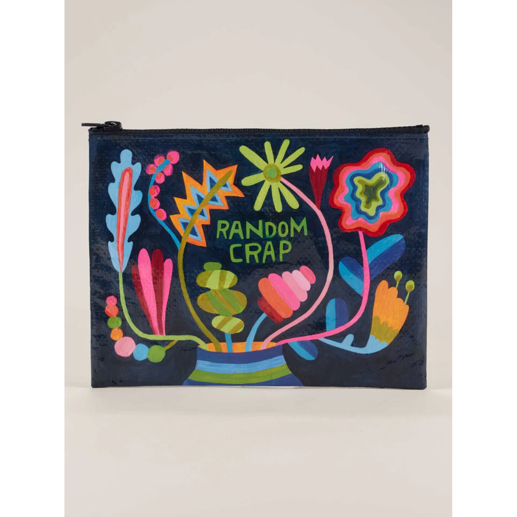 Blue Q Random Crap Floral Zipper Pouch