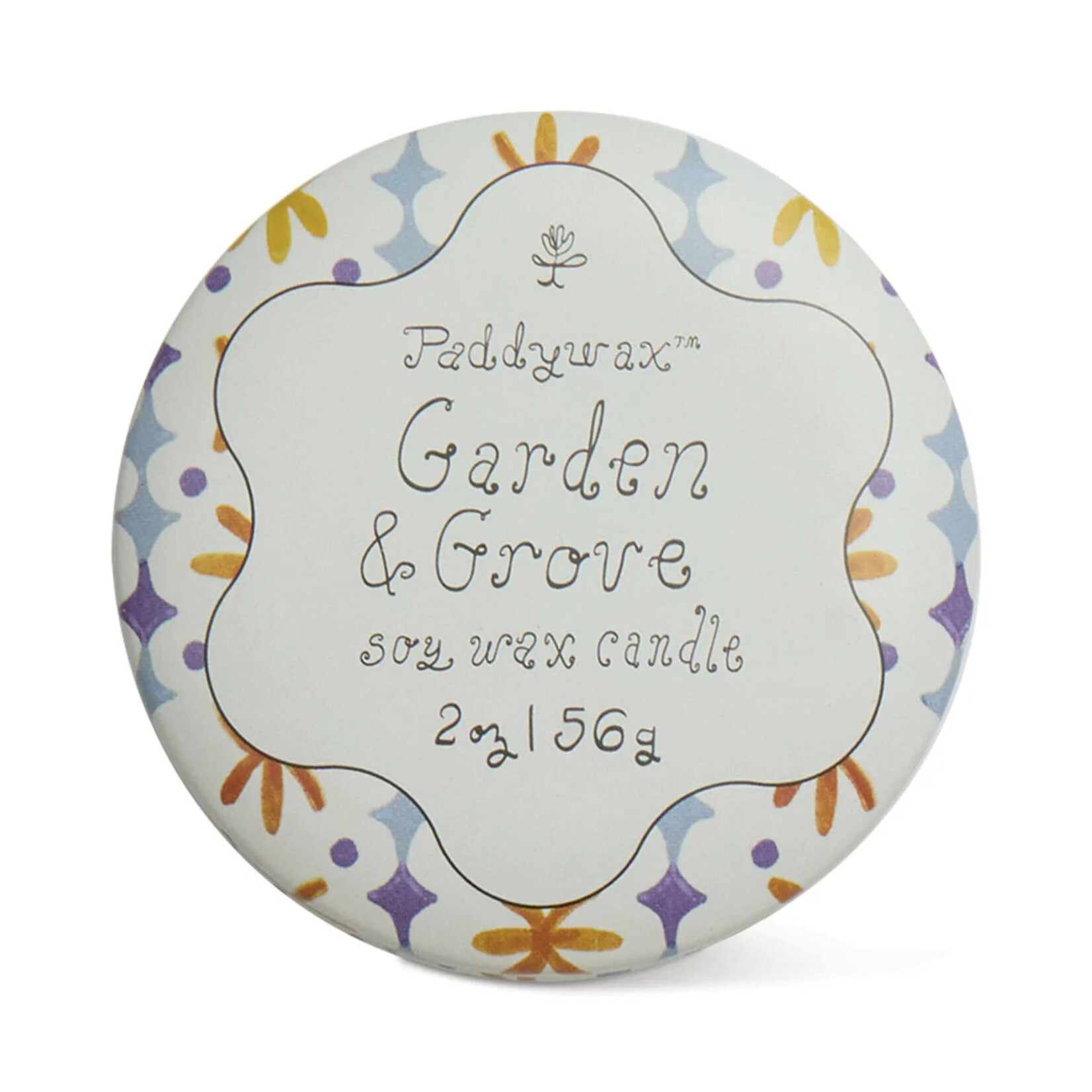 Paddywax Tulip Tin Candle- Garden and Grove