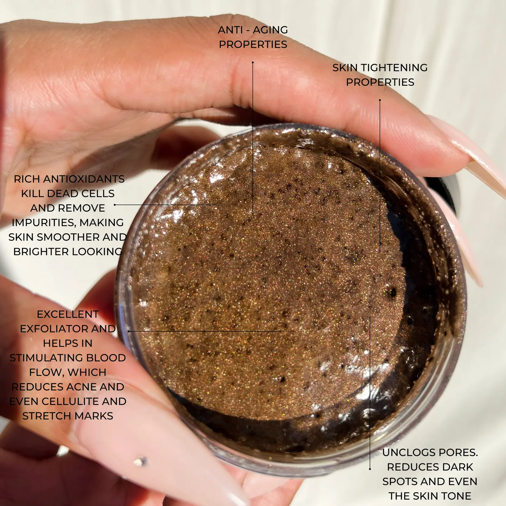Predominantly Black Candle Haus Woke Coffee Scrub