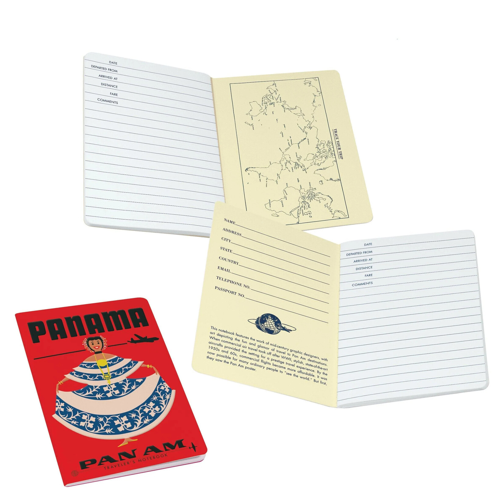 Unemployed Philosophers Guild Pan Am Notebook- Panama
