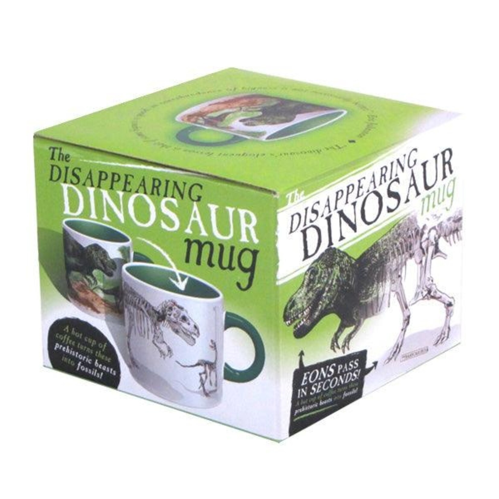 Unemployed Philosophers Guild Heat Changing Mug- Dinosaur