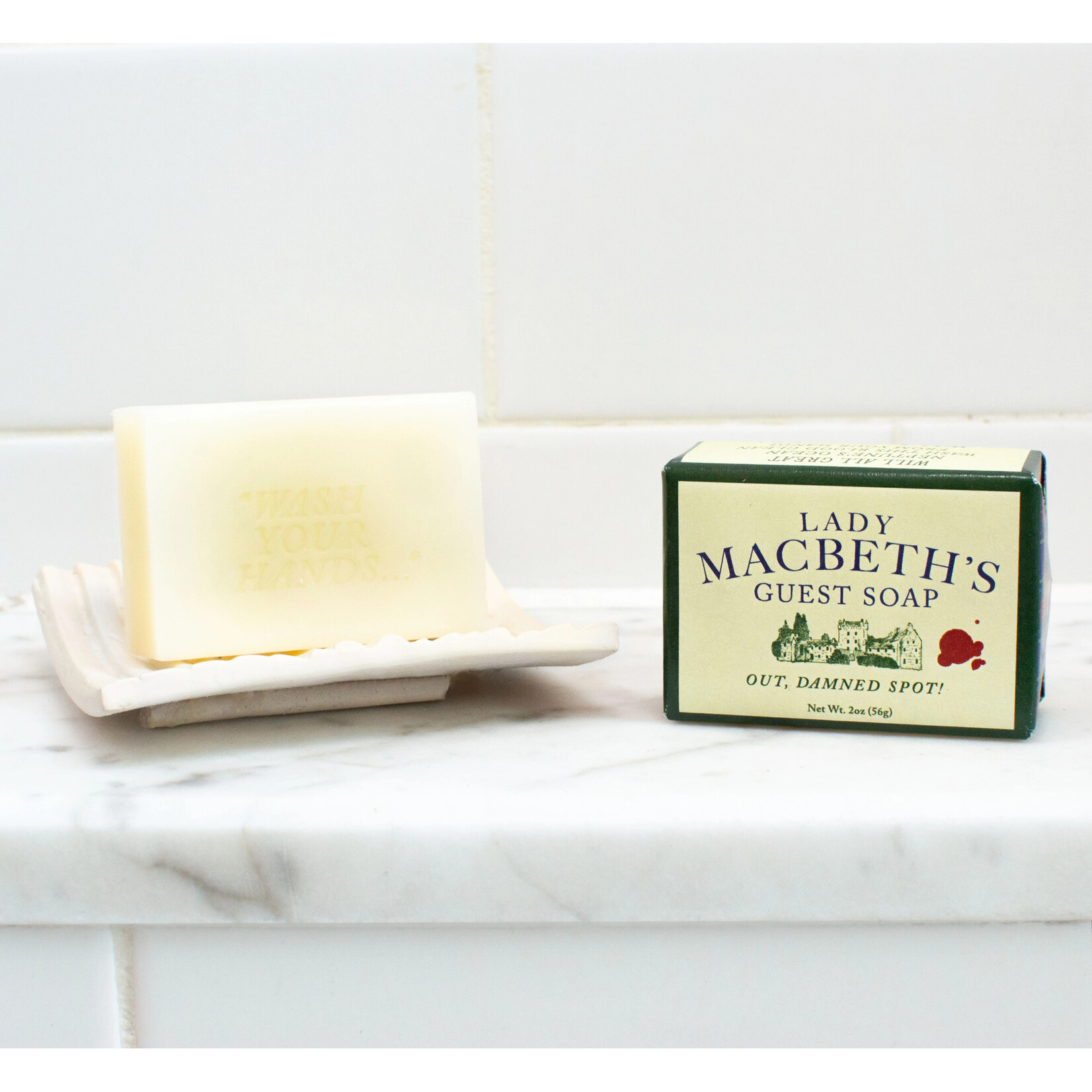 Unemployed Philosophers Guild Lady Macbeth's Guest Soap Bar Soap