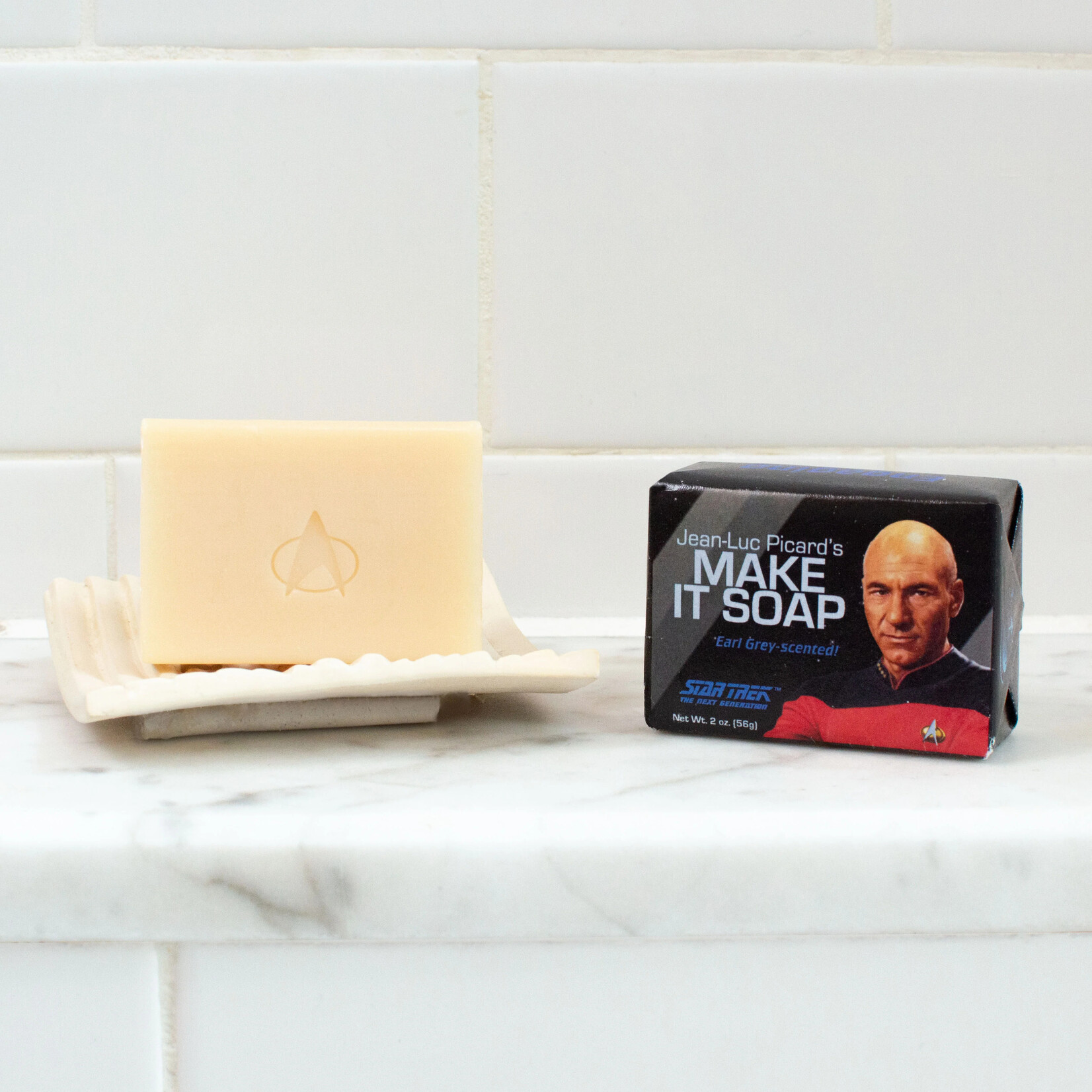 Unemployed Philosophers Guild Jean-Luc Picard's Make It Bar Soap