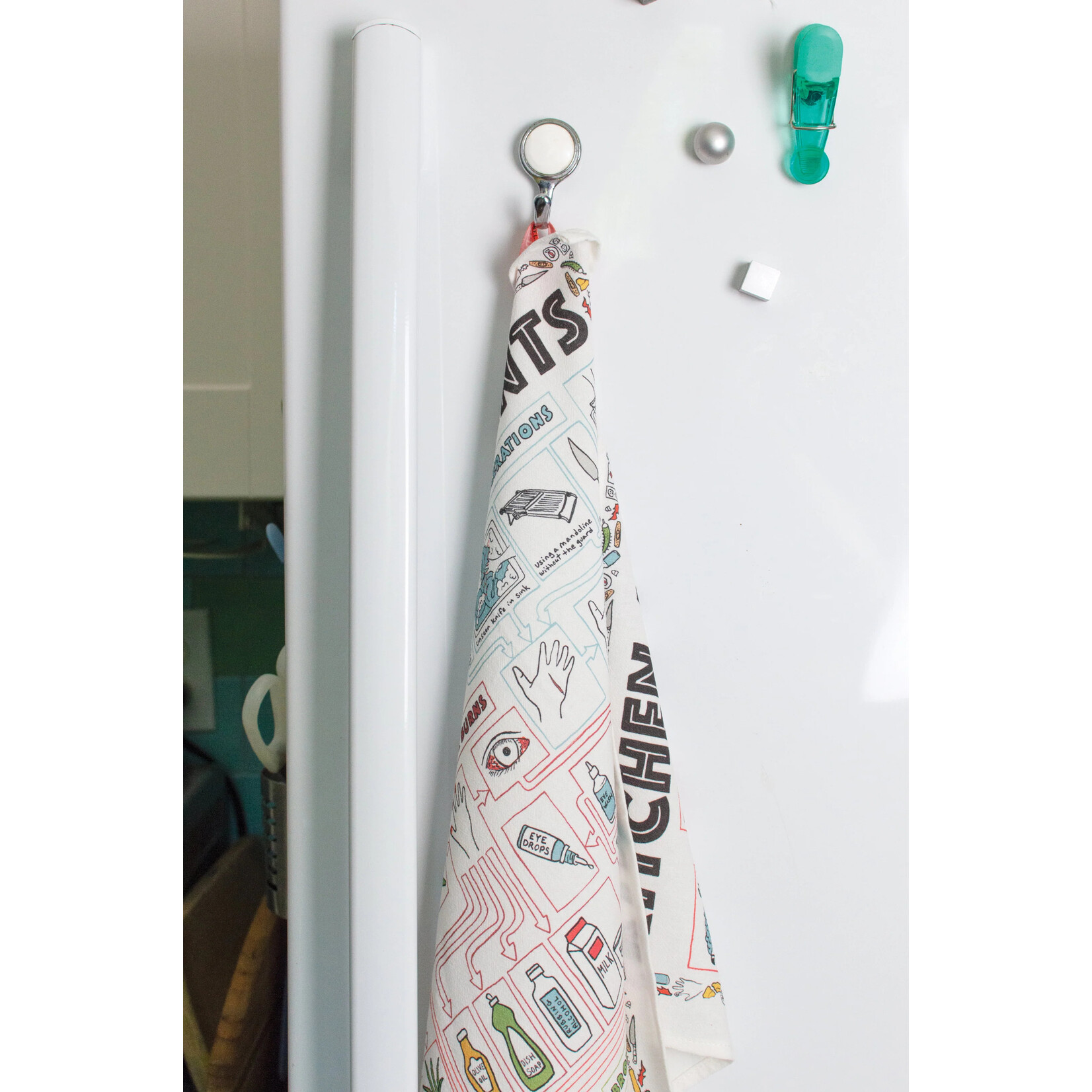 Unemployed Philosophers Guild Kitchen Accidents Dish Towel