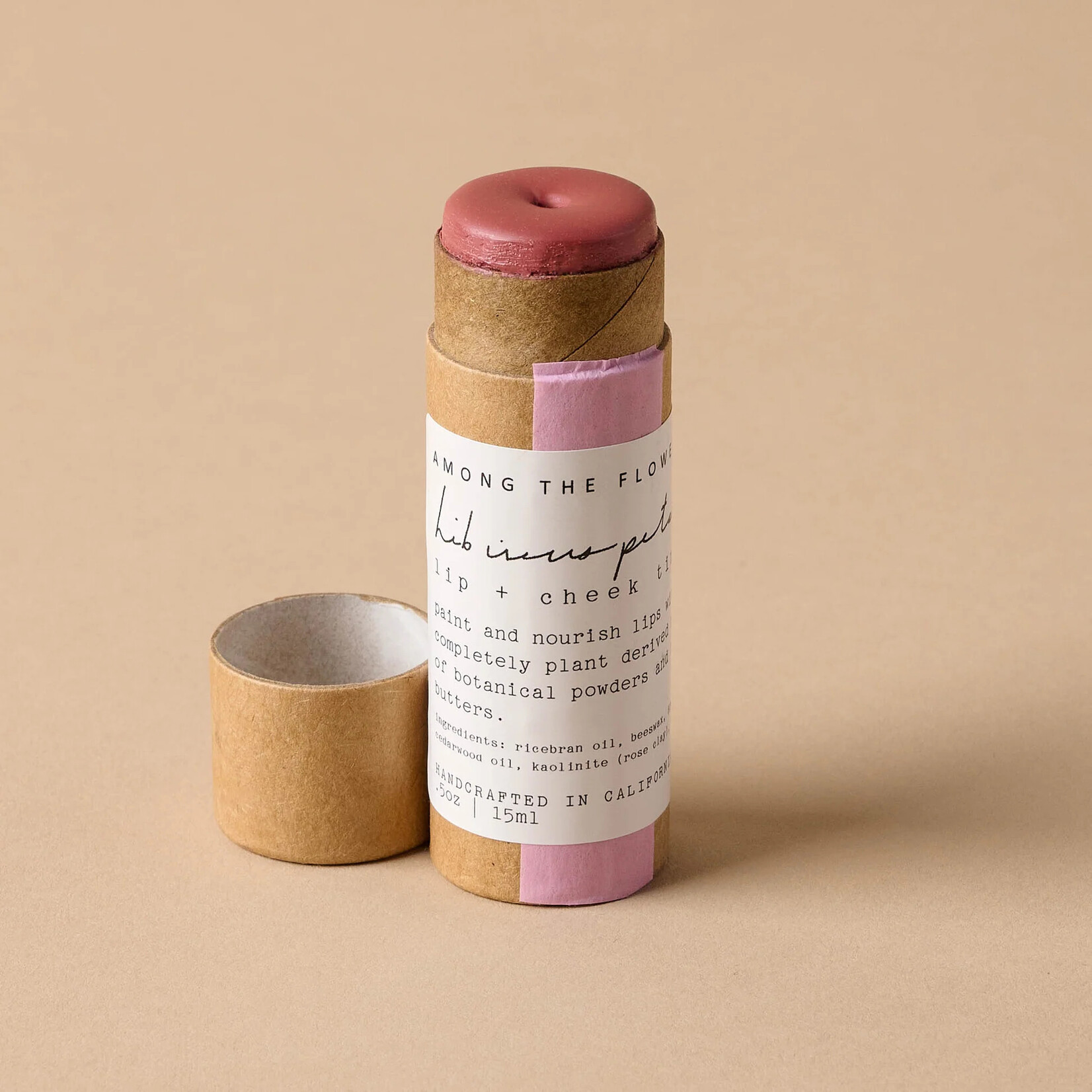 Lip and Cheek Tint- Hibiscus Petal