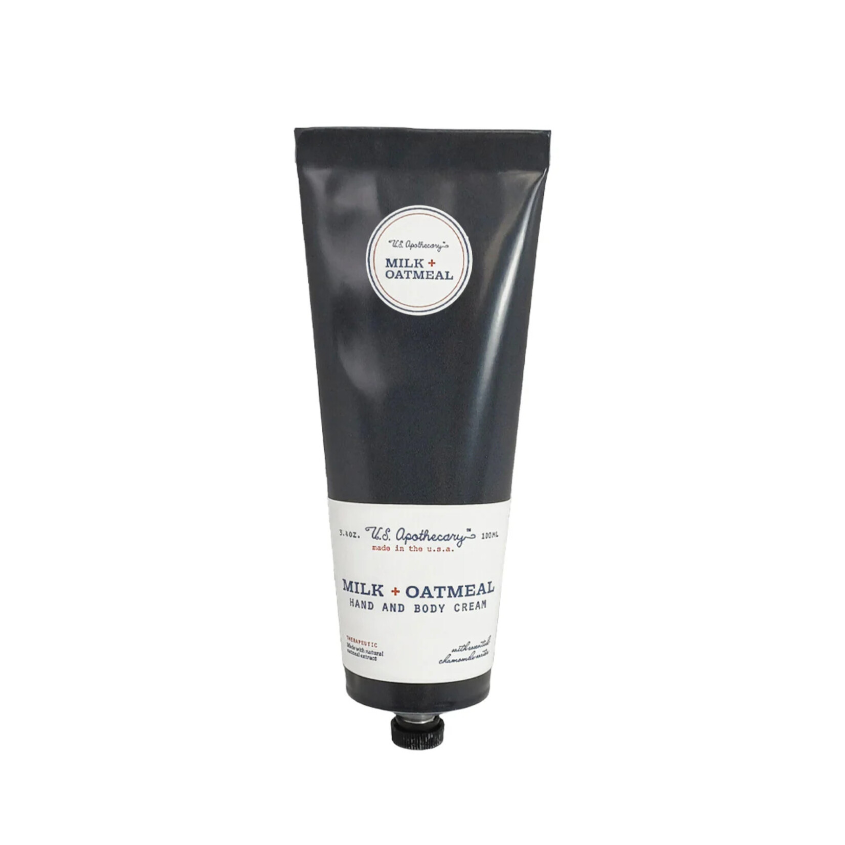 U.S. Apothecary Milk + Oatmeal Hand & Body Cream