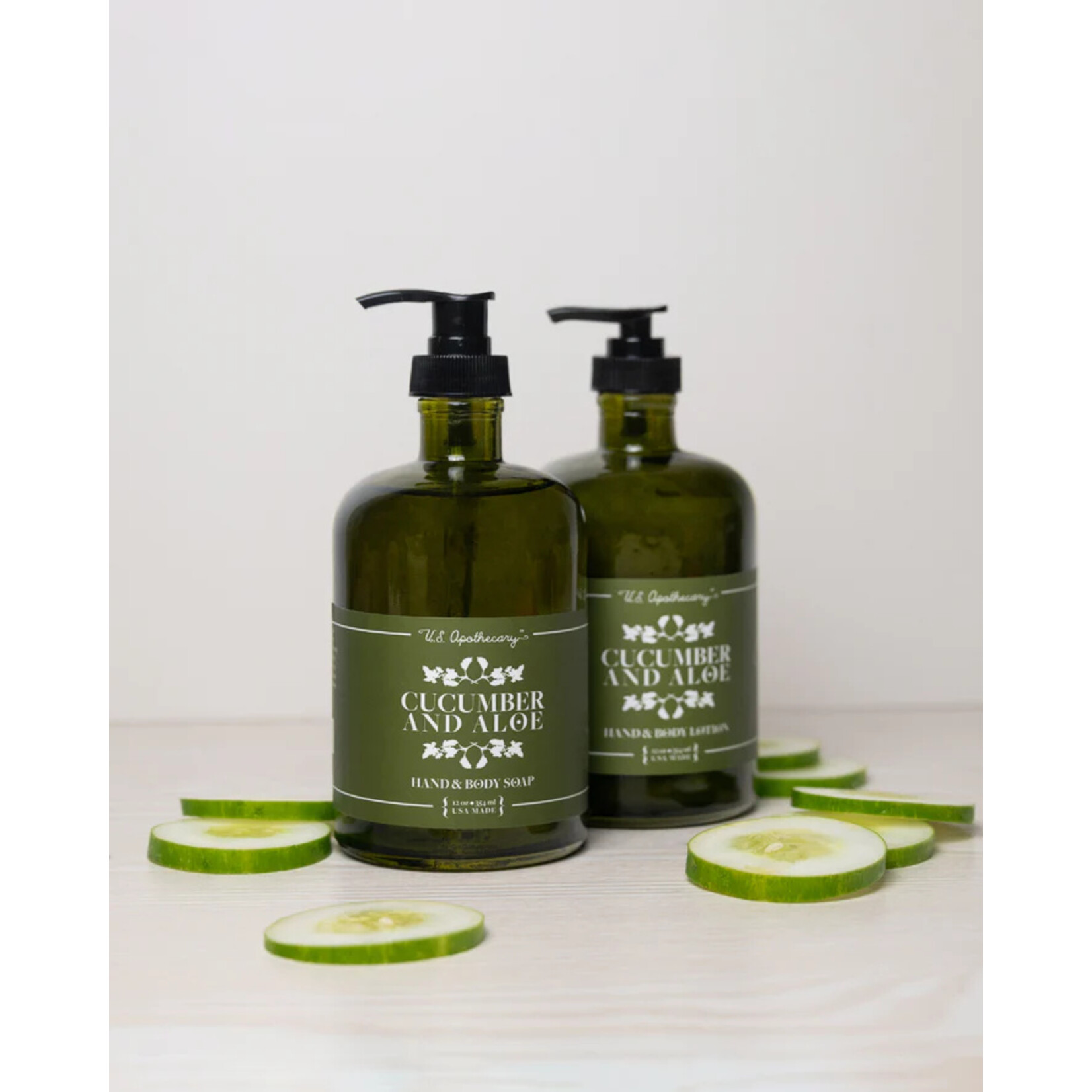 U.S. Apothecary Cucumber and Aloe Hand & Body Soap