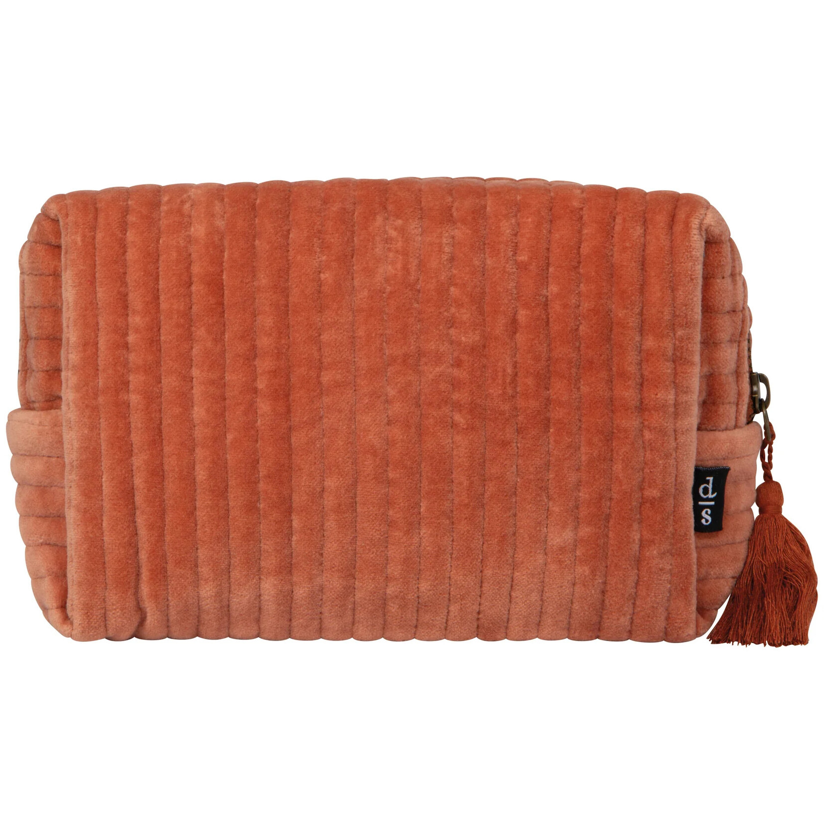 Now Designs Copper Quilted Velvet Cosmetic Bag