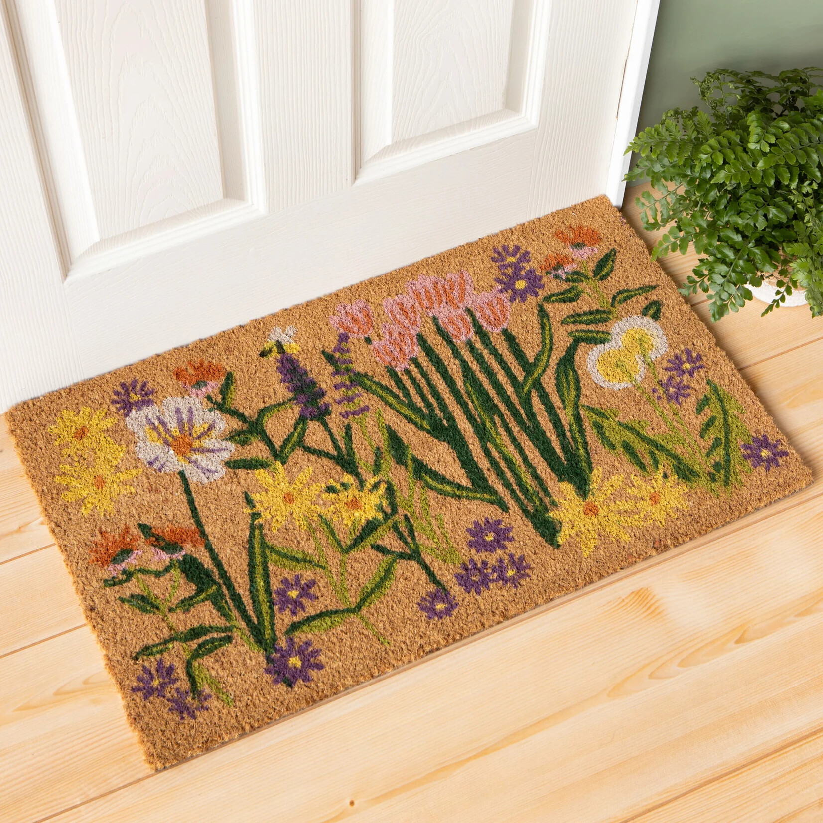 Now Designs Bees & Blooms Doormat