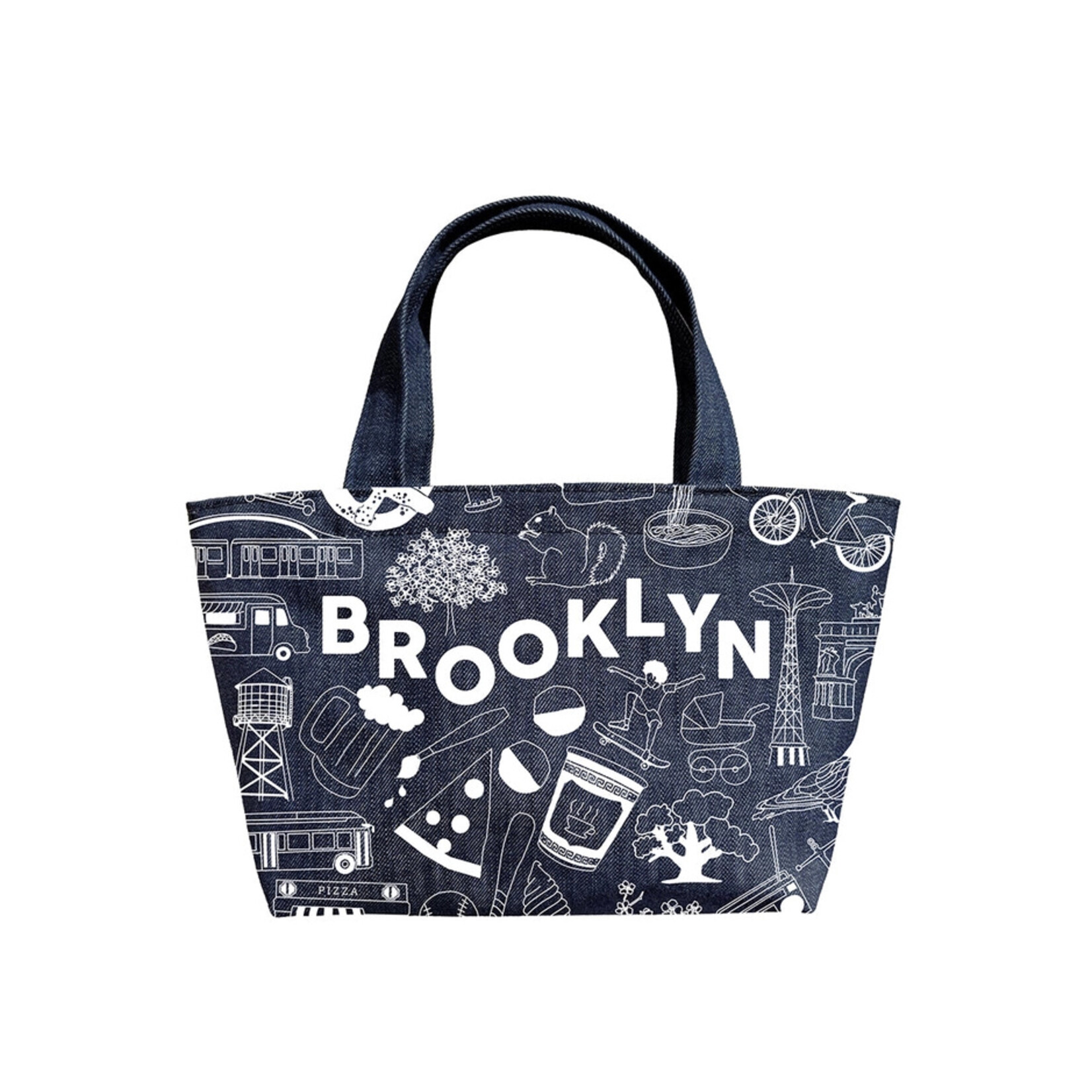 Brooklyn Iconic Mini Tote Demin