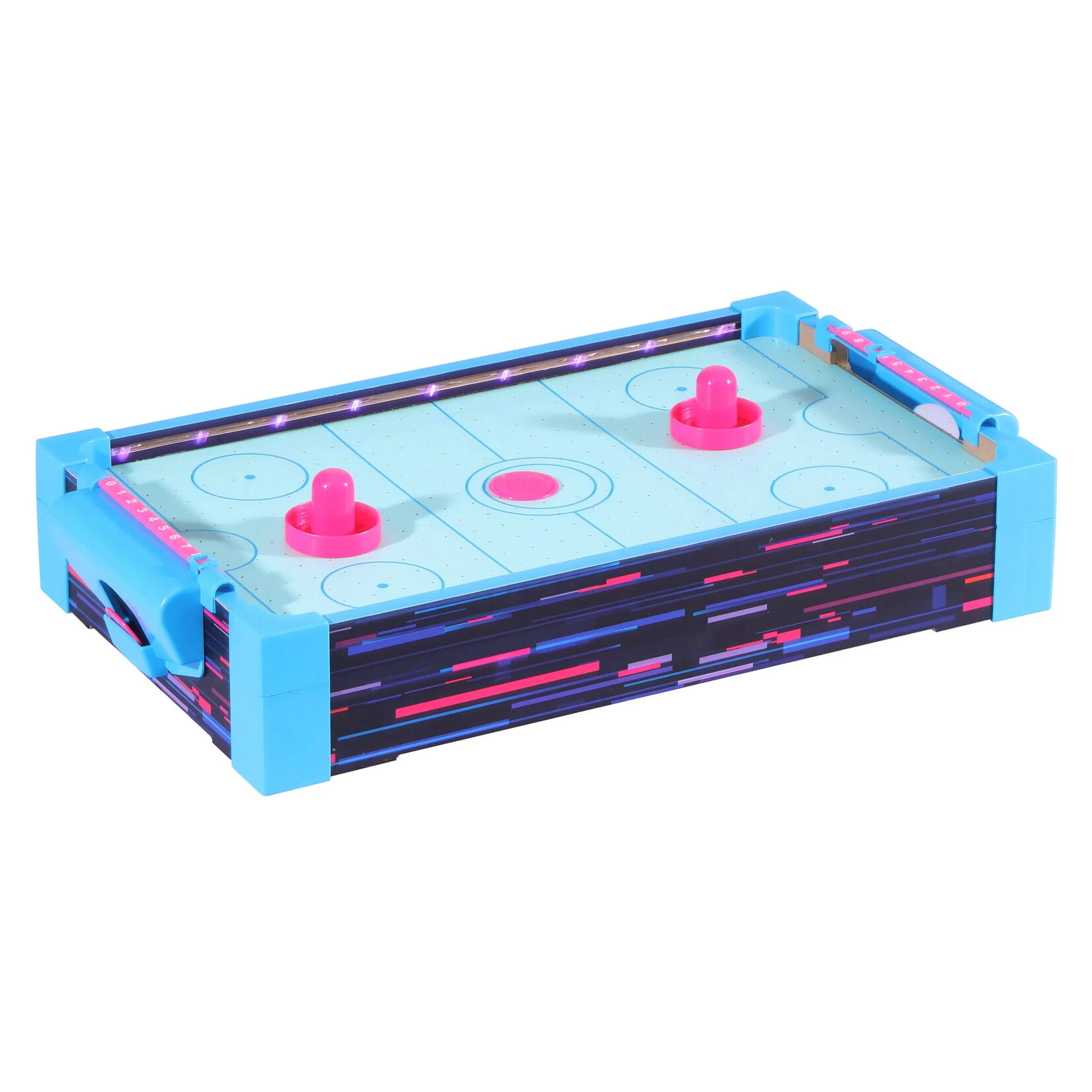 Variety Distributors Cyber Glow Desktop Air Hockey